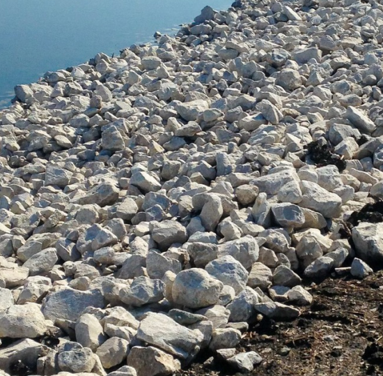Erosion Control Rock Placement