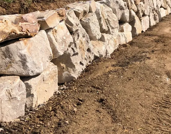 Natural Rock Wall Installations