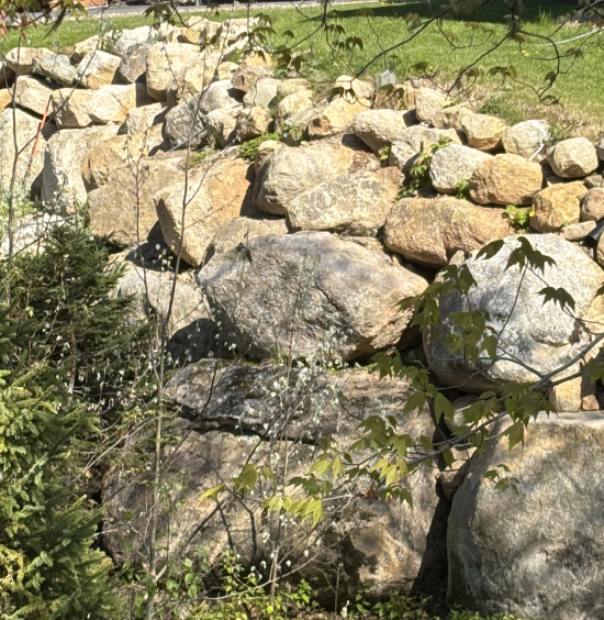 Retaining Rock Walls in Dartmouth, Sackville & Chester