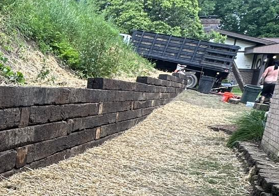 Rustic Retaining Walls