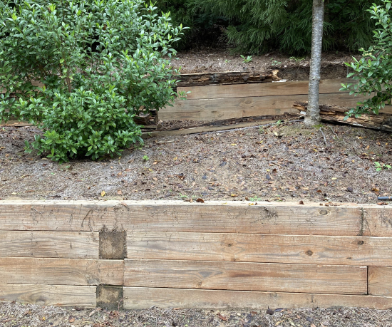 Wooden Retaining Wall Solutions